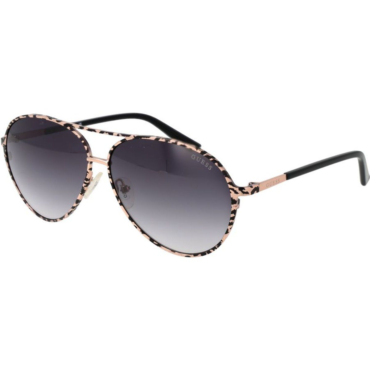 Pilotenbrille mit Leopardenmuster