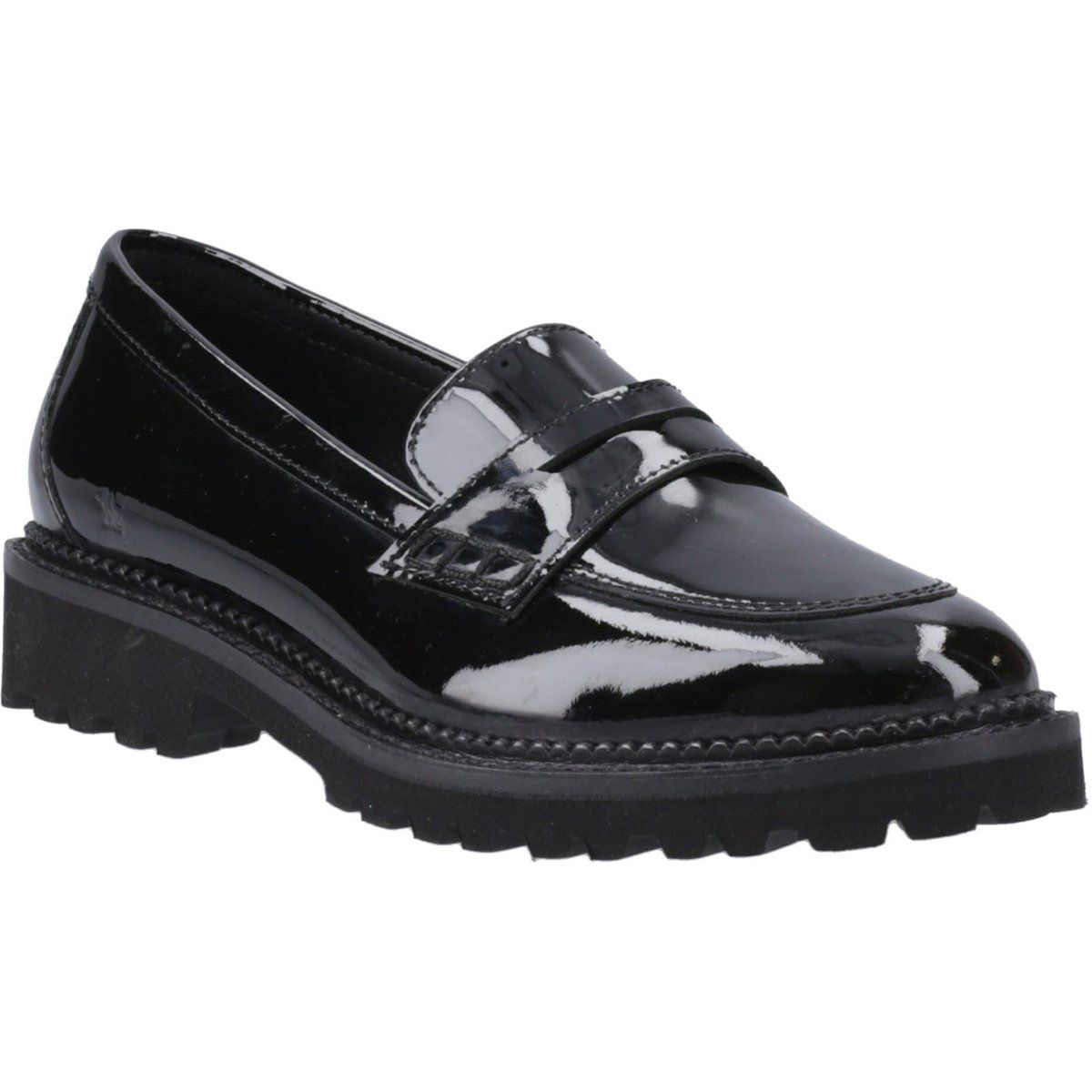 Grazia Lackleder-Loafer mit Profilsohle