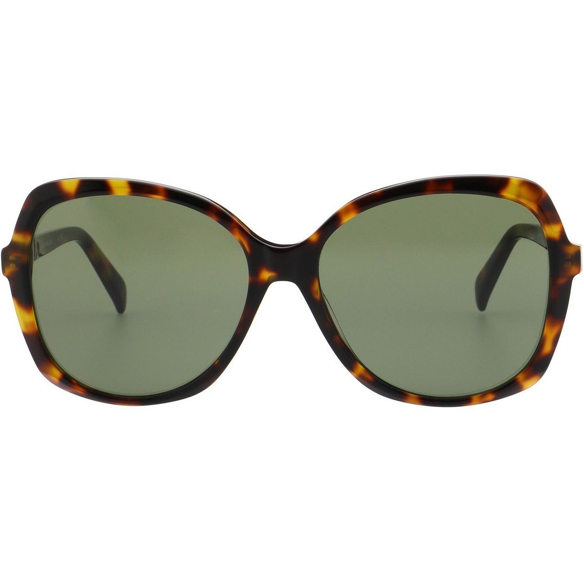 Übergroße Schmetterlings-Sonnenbrille in Schildpatt-Optik