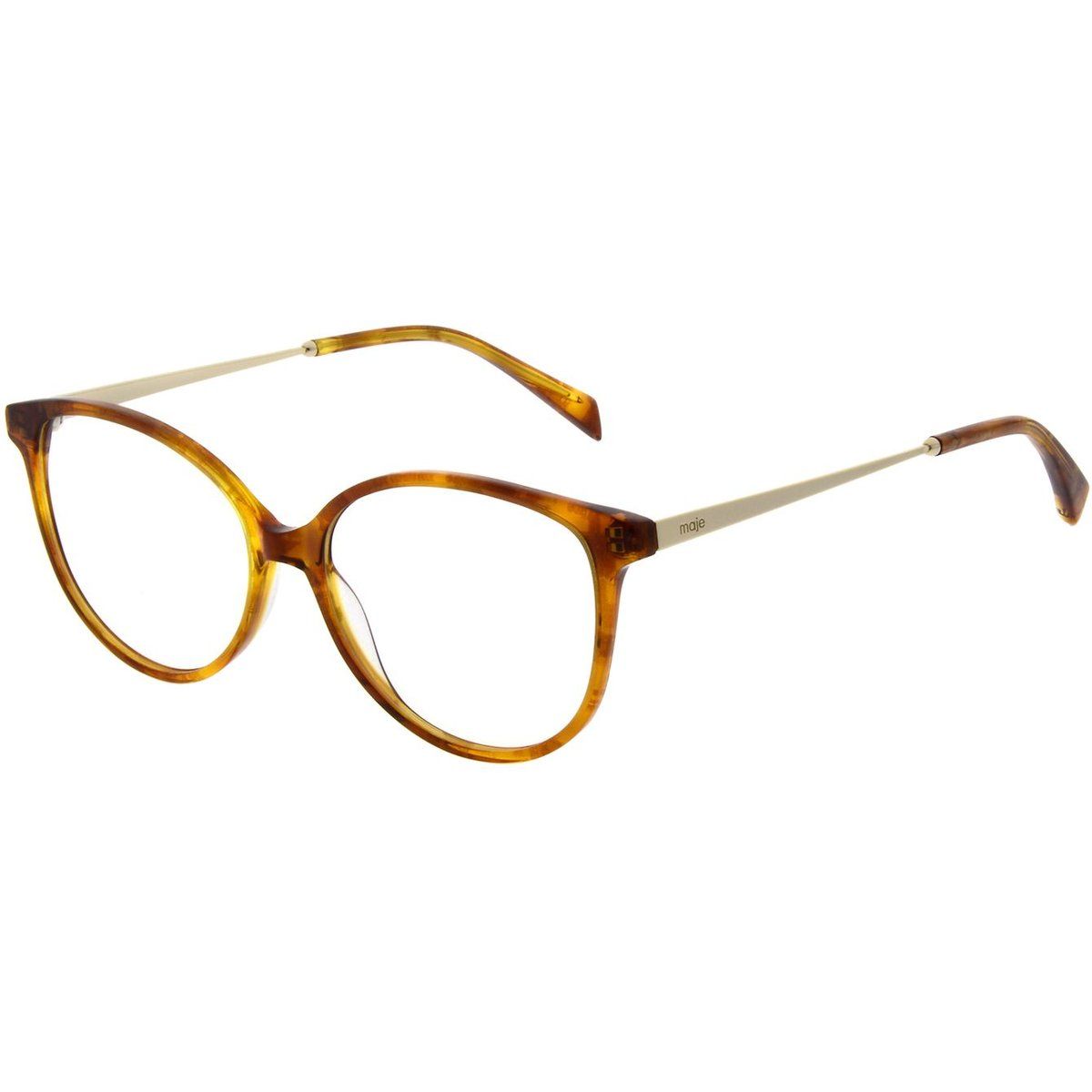 Elegante Brillenfassung in Hornoptik