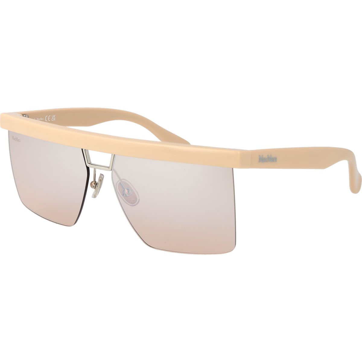 Moderne Oversize-Schild-Sonnenbrille