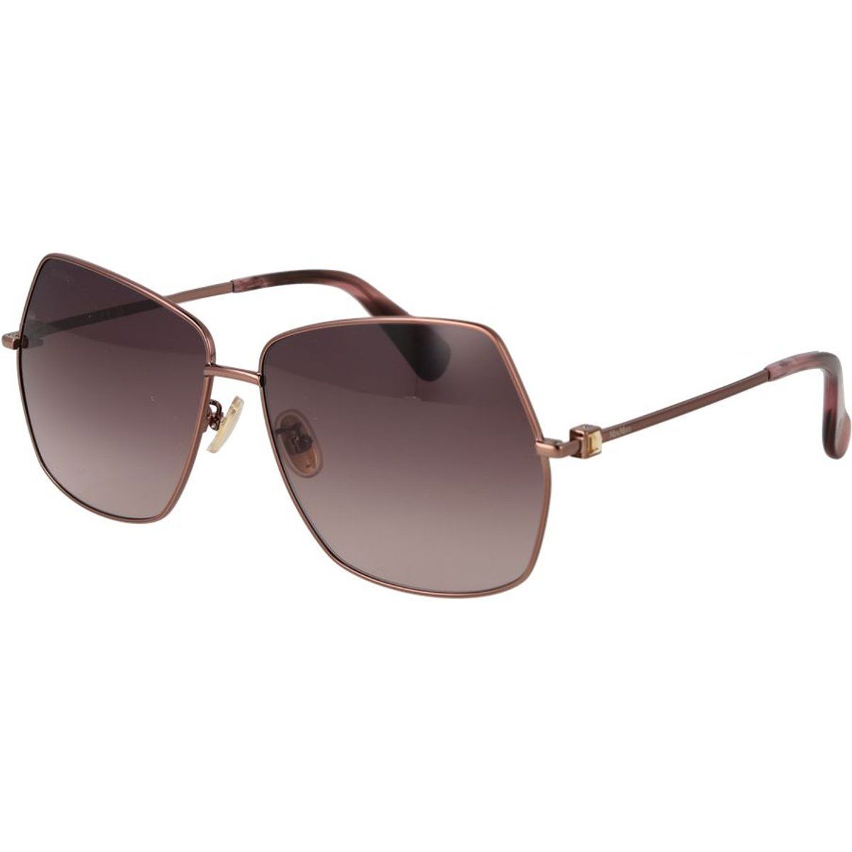 Geometrische Oversized Verlaufs-Brille