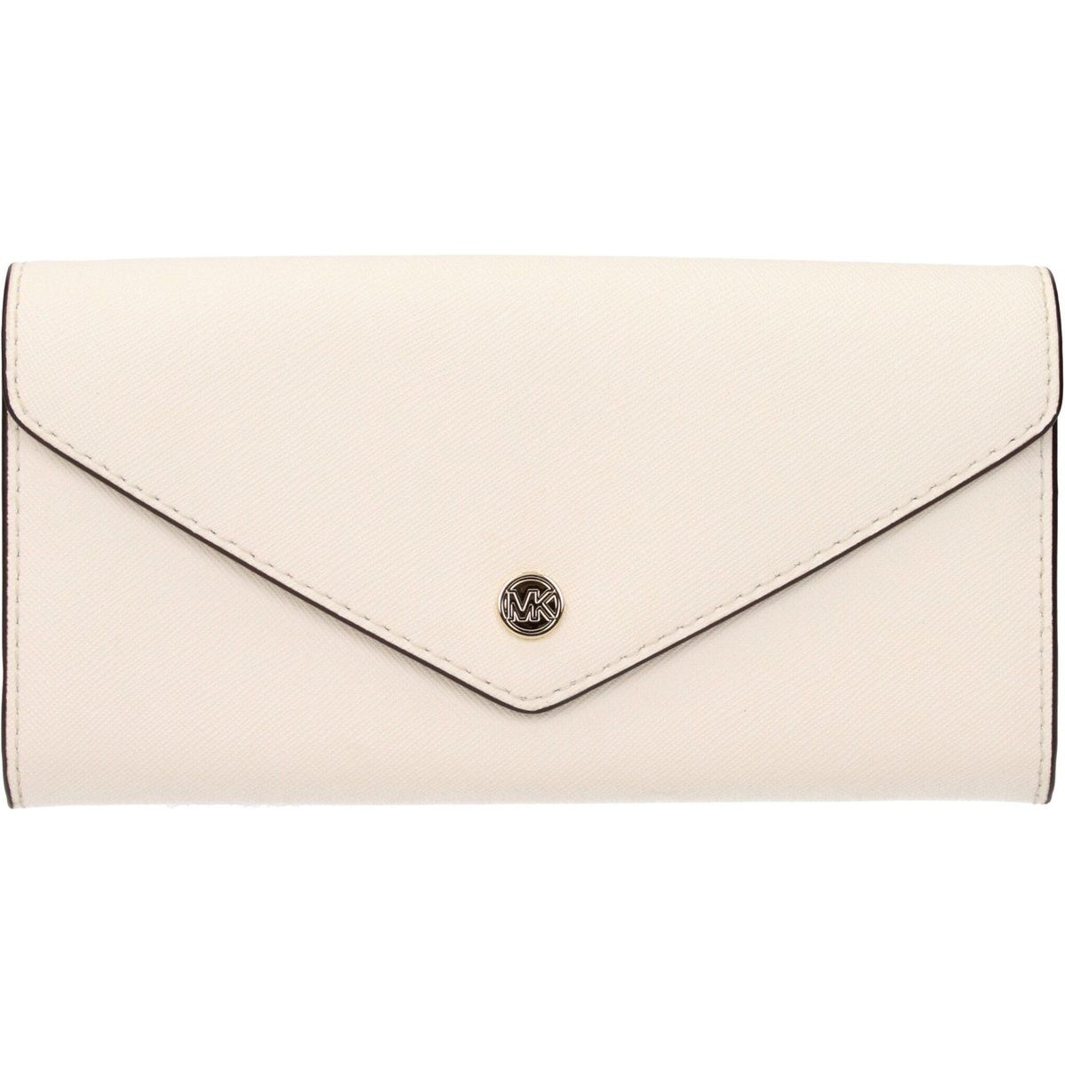 Elegante Saffiano-Lederbrieftasche in Umschlagoptik