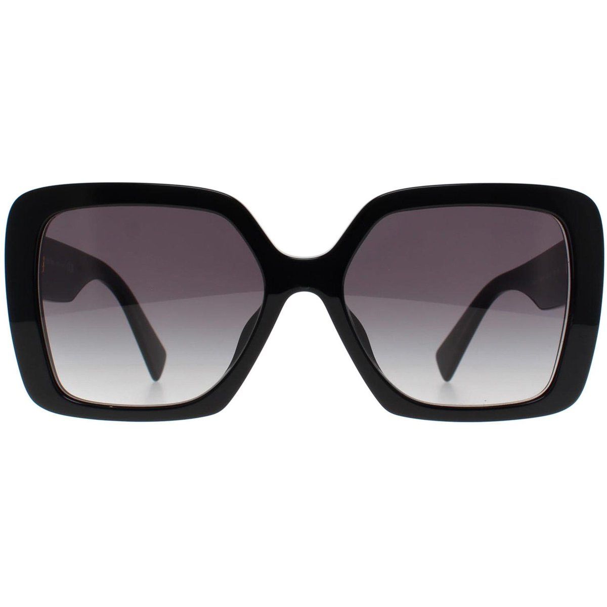 Übergroße quadratische Sonnenbrille mit Farbverlauf
