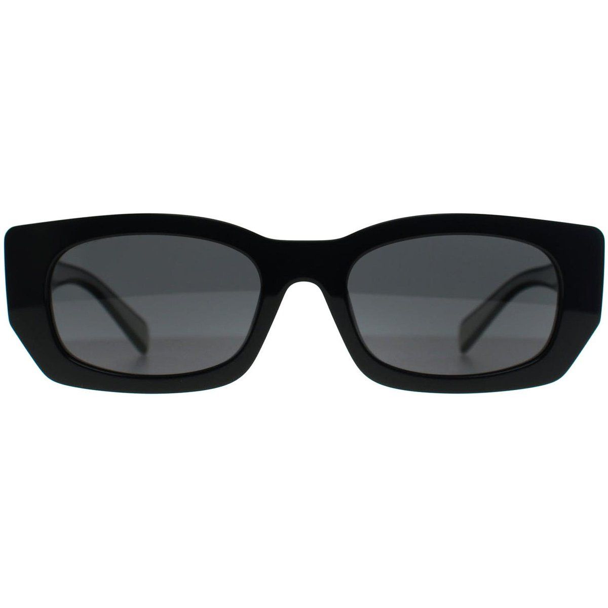 Markante rechteckige Acetat-Sonnenbrille