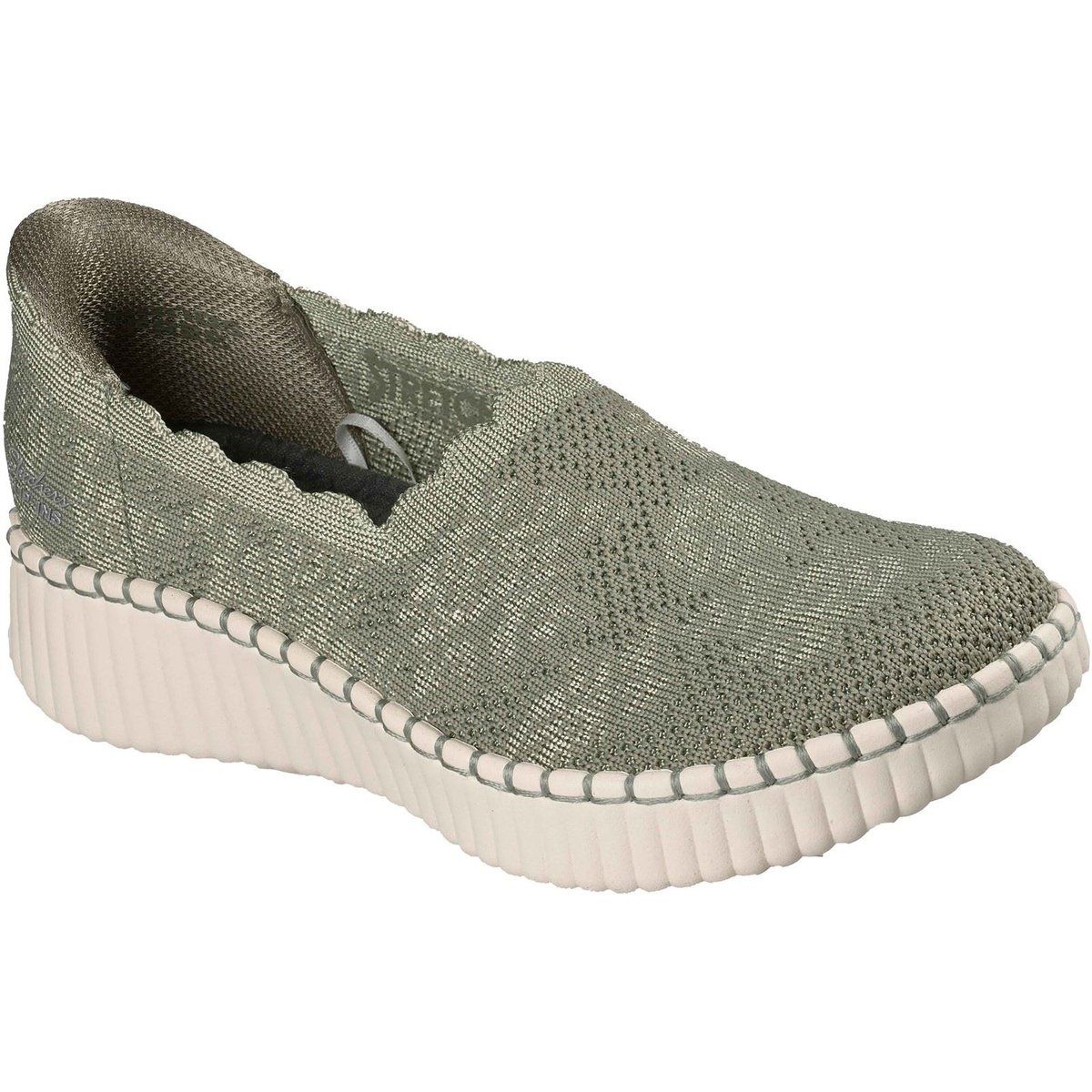 Gehäkelter Plateau-Slipper