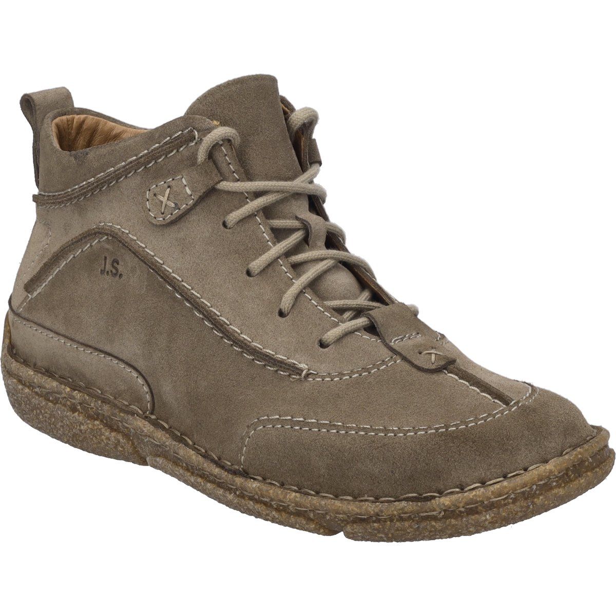 Handgefertigte Leder-Schnürstiefelette