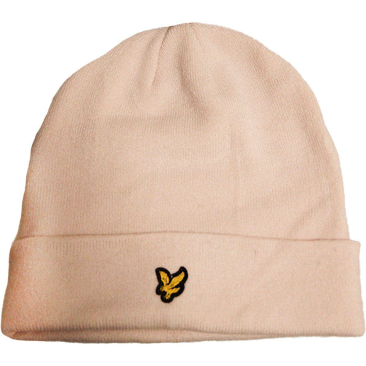 Klassische gerippte Beanie mit Logo