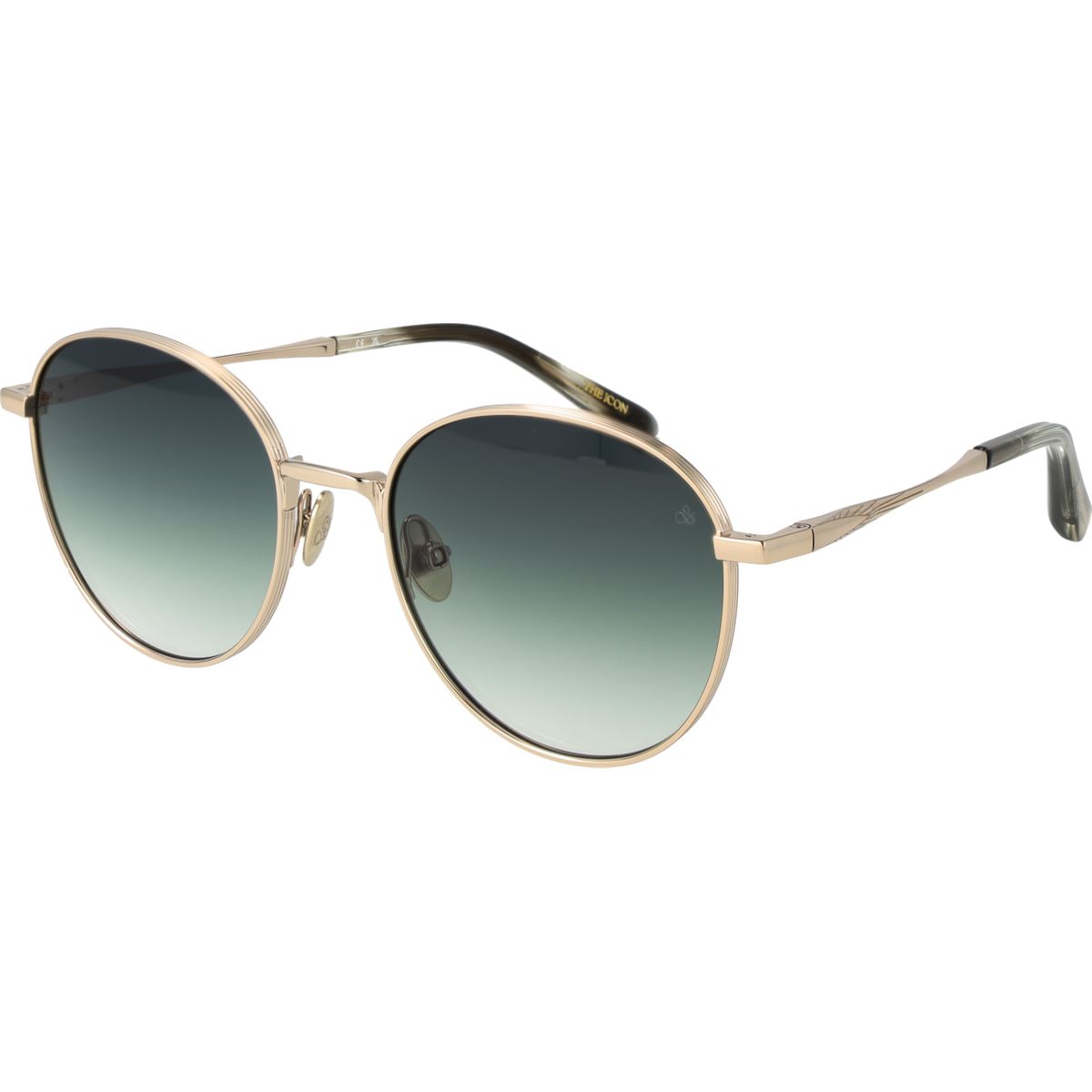 Retro-Rundbrille mit Verlaufsgläsern