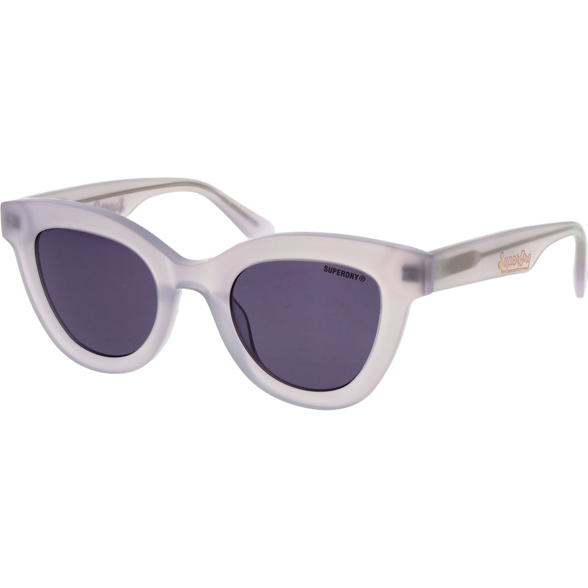 Transparente Cat-Eye Sonnenbrille