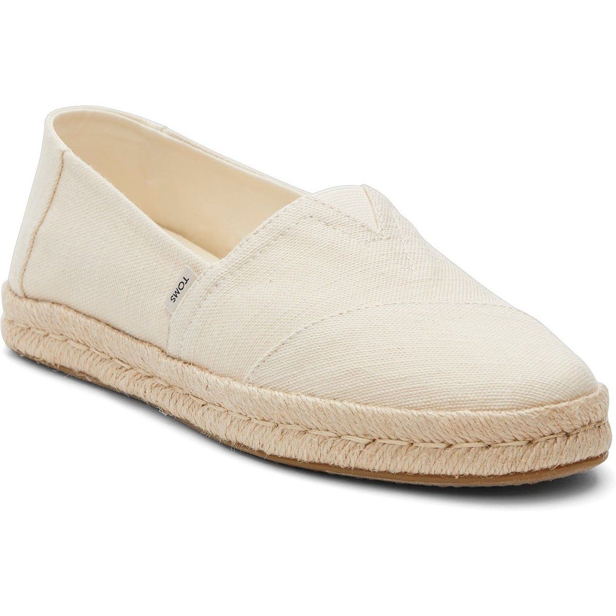 Canvas-Espadrilles mit Seilsohle