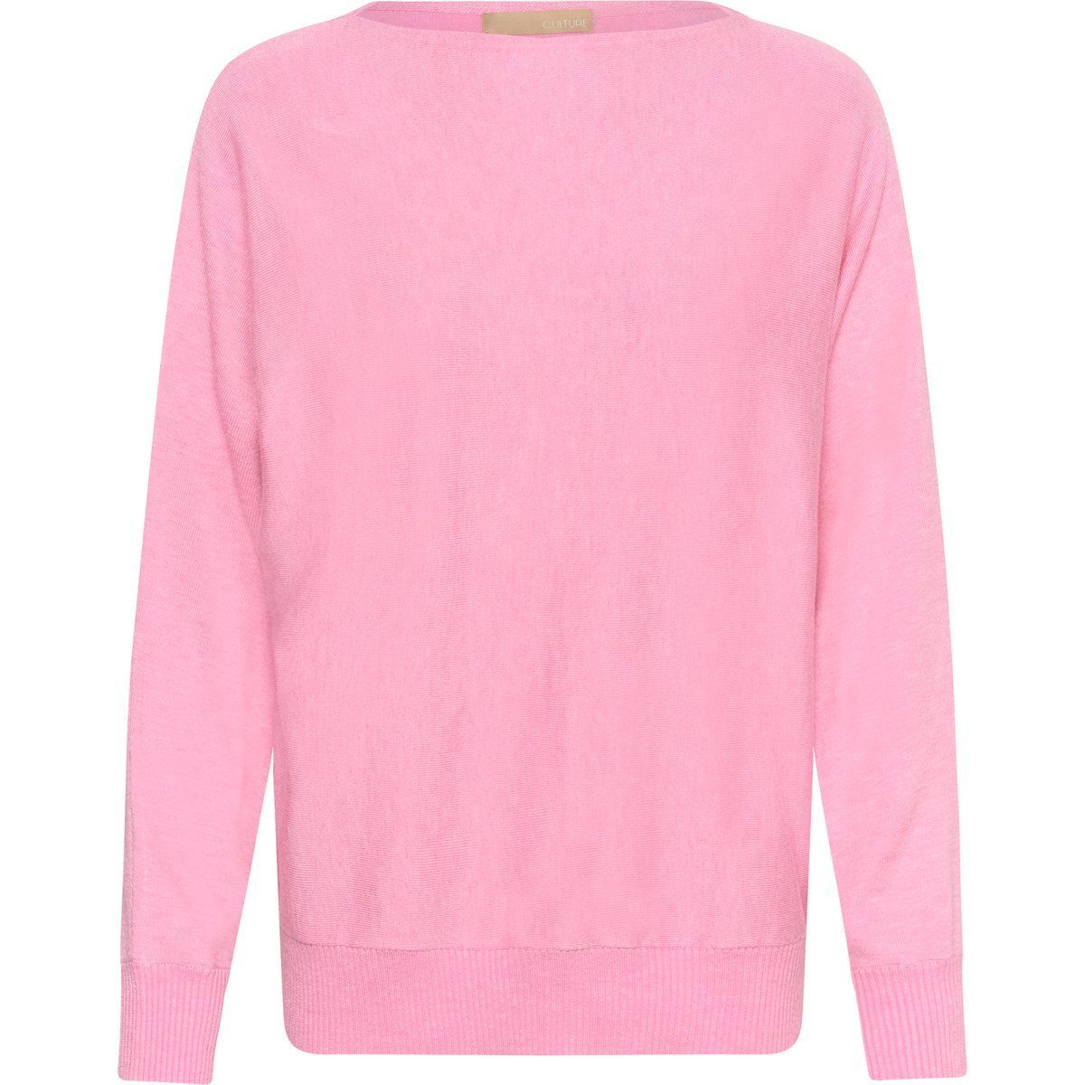 Relaxter Pullover mit Bootausschnitt