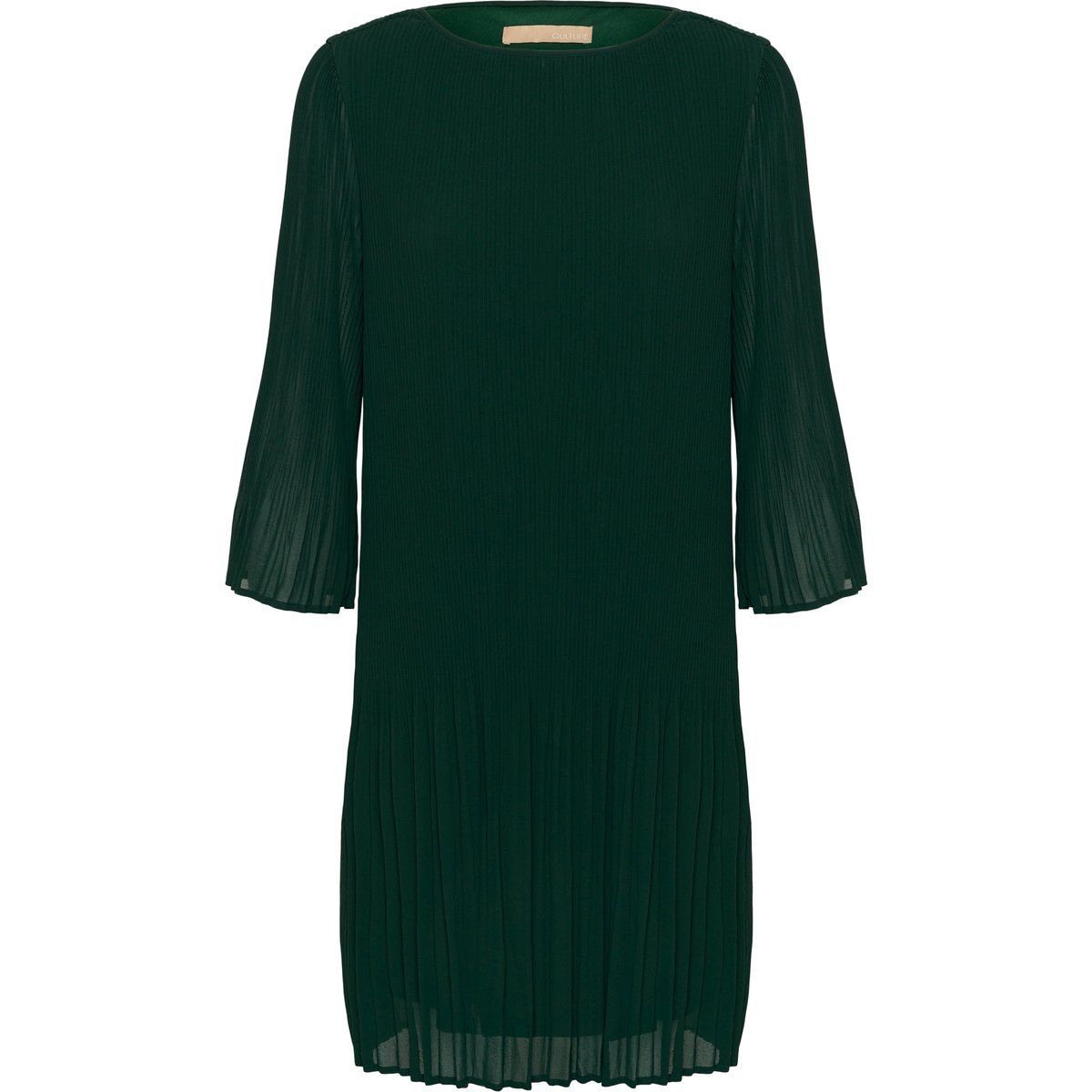 Plissee-Hängerkleid mit Glockenärmeln