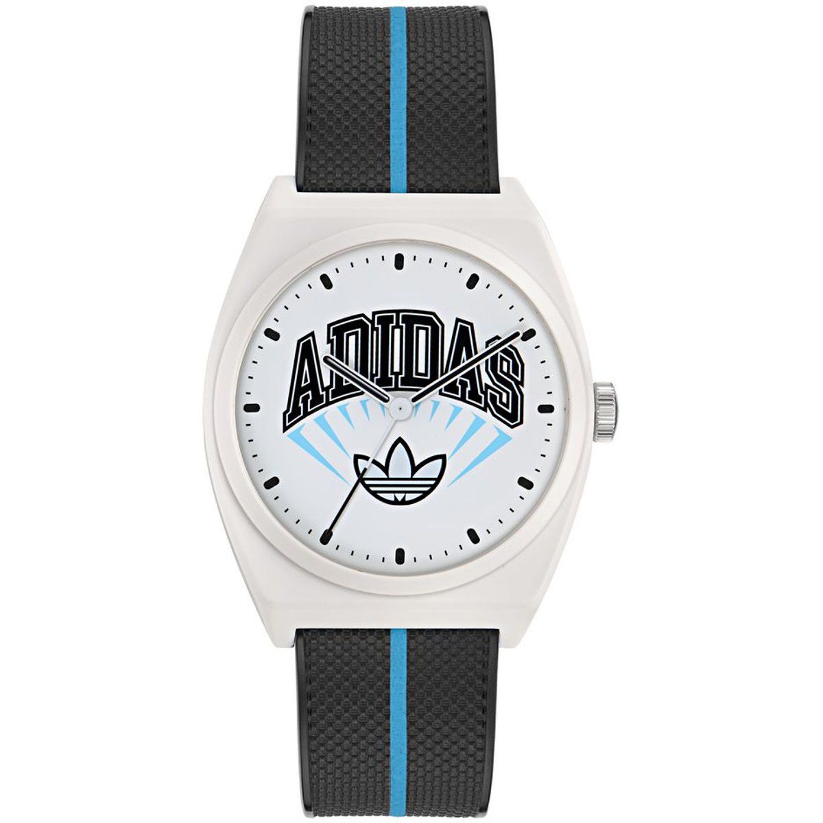 Analoge Armbanduhr im Streetwear-Stil