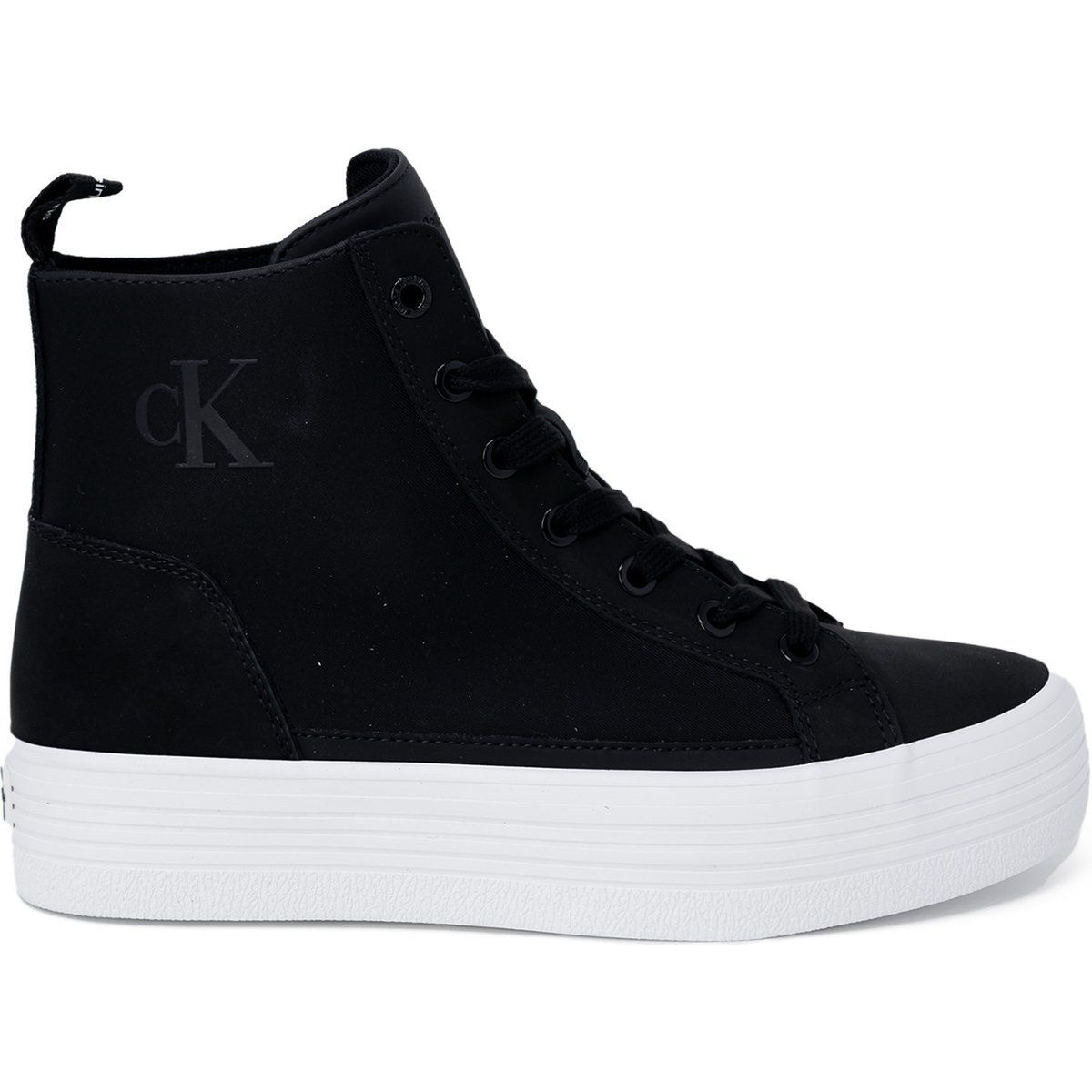 High-Top Sneaker mit Plateausohle