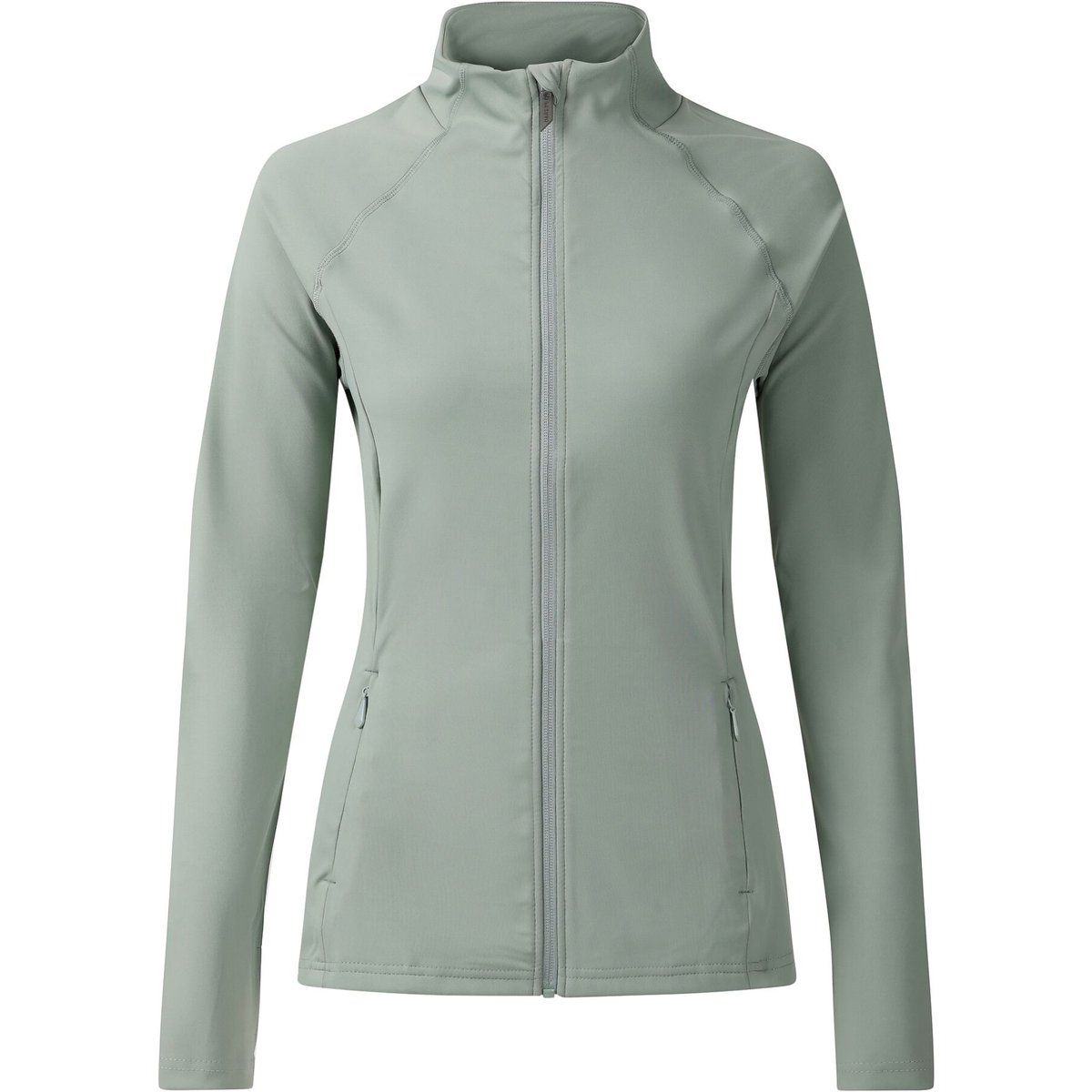 Sportliche Midlayer-Jacke mit Reißverschluss