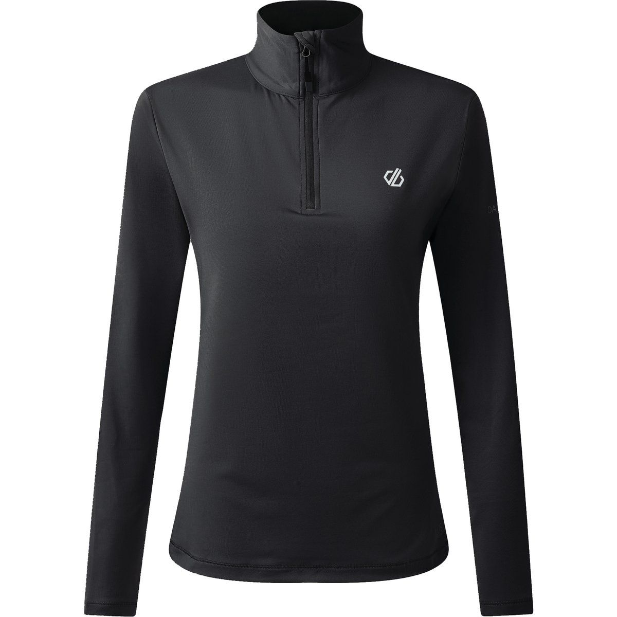 Sportliches Midlayer-Top mit Halbreißverschluss