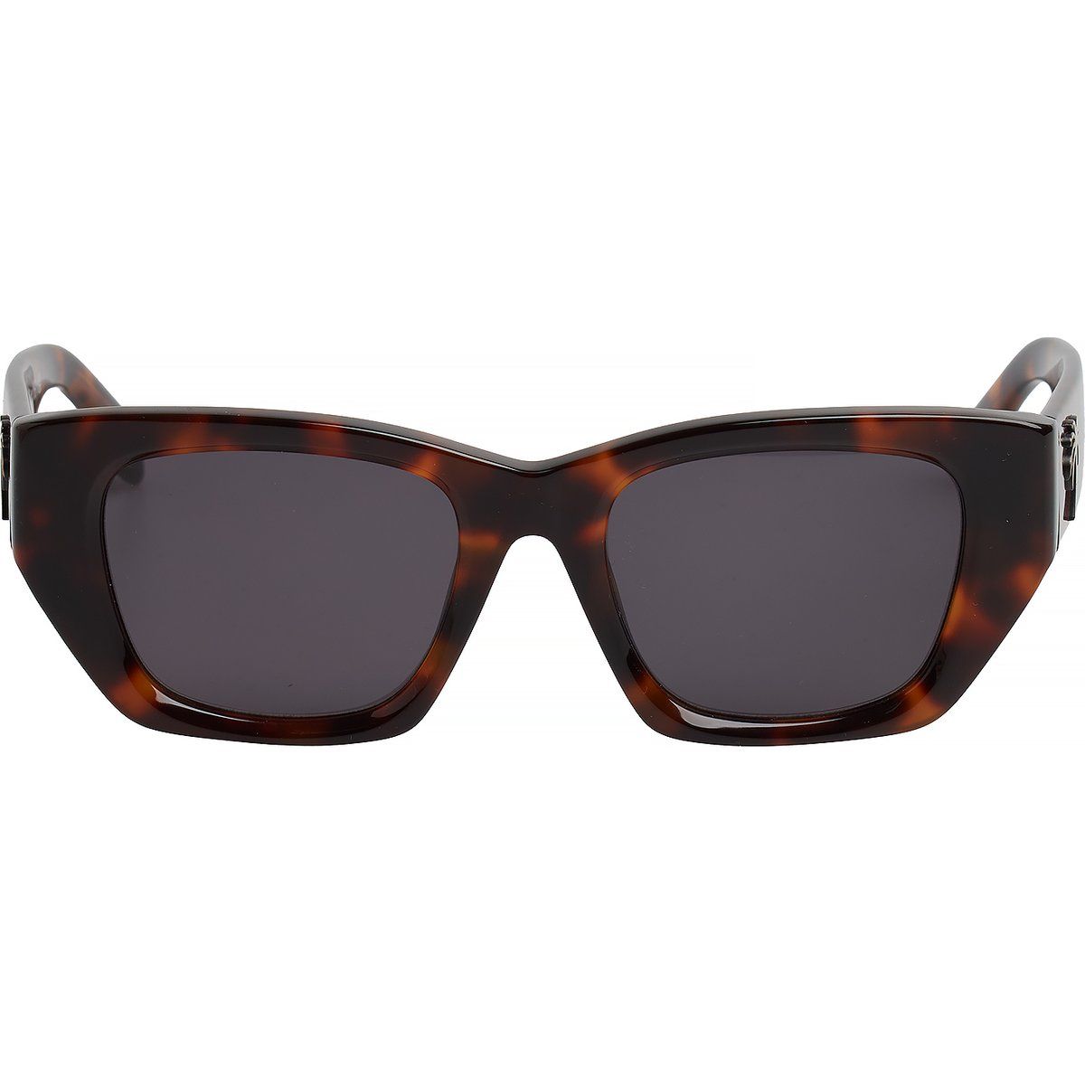 Quadratische Cat-Eye-Sonnenbrille aus Acetat