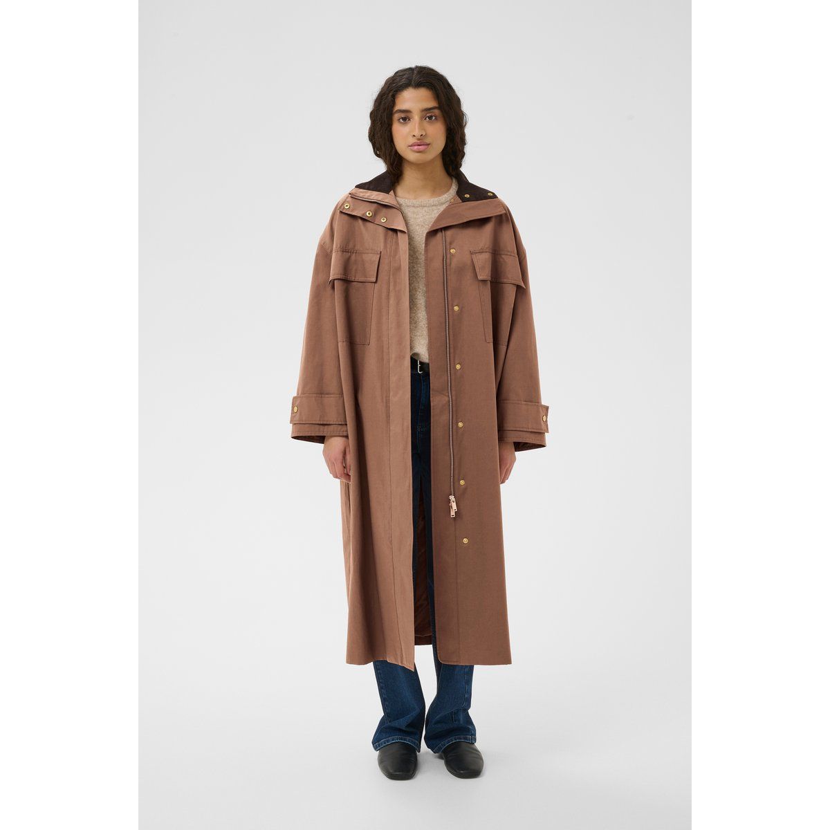 Oversized Utility Trenchcoat