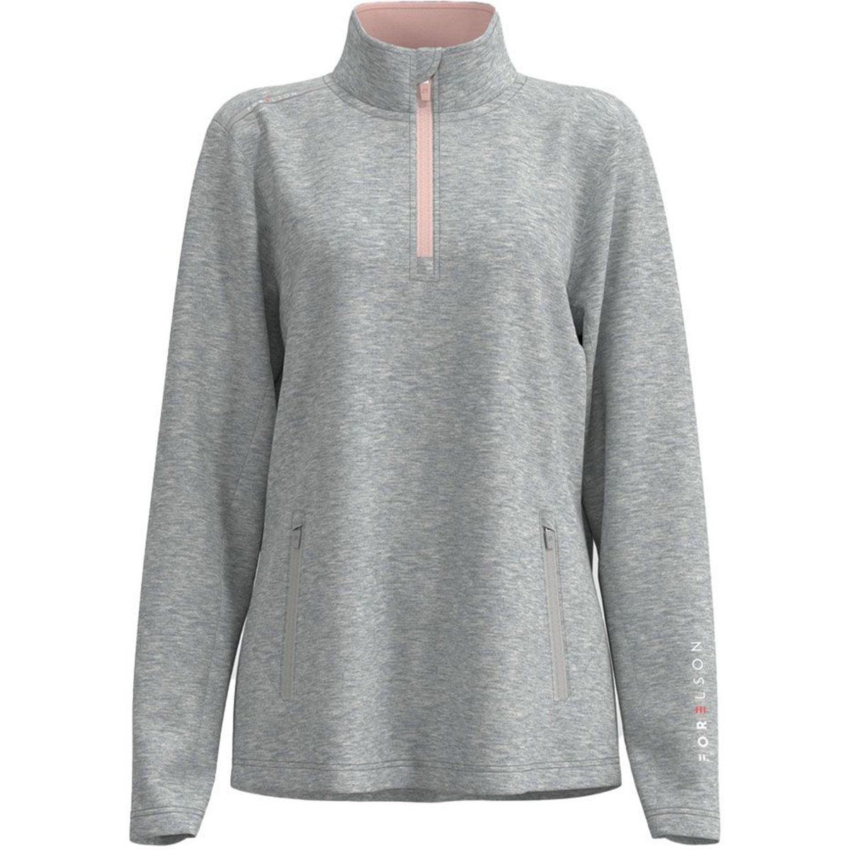 Moreton Sweatshirt mit Viertelreißverschluss