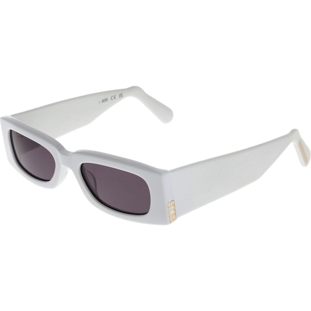 Markante rechteckige Logo-Sonnenbrille