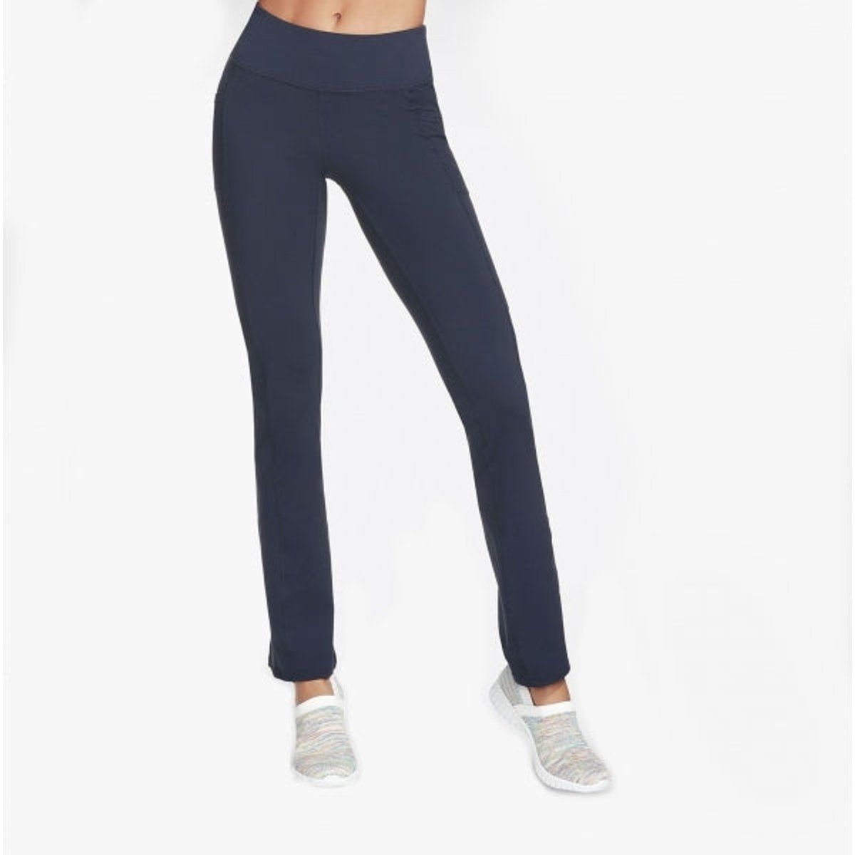 High-Waisted Hose mit geradem Bein