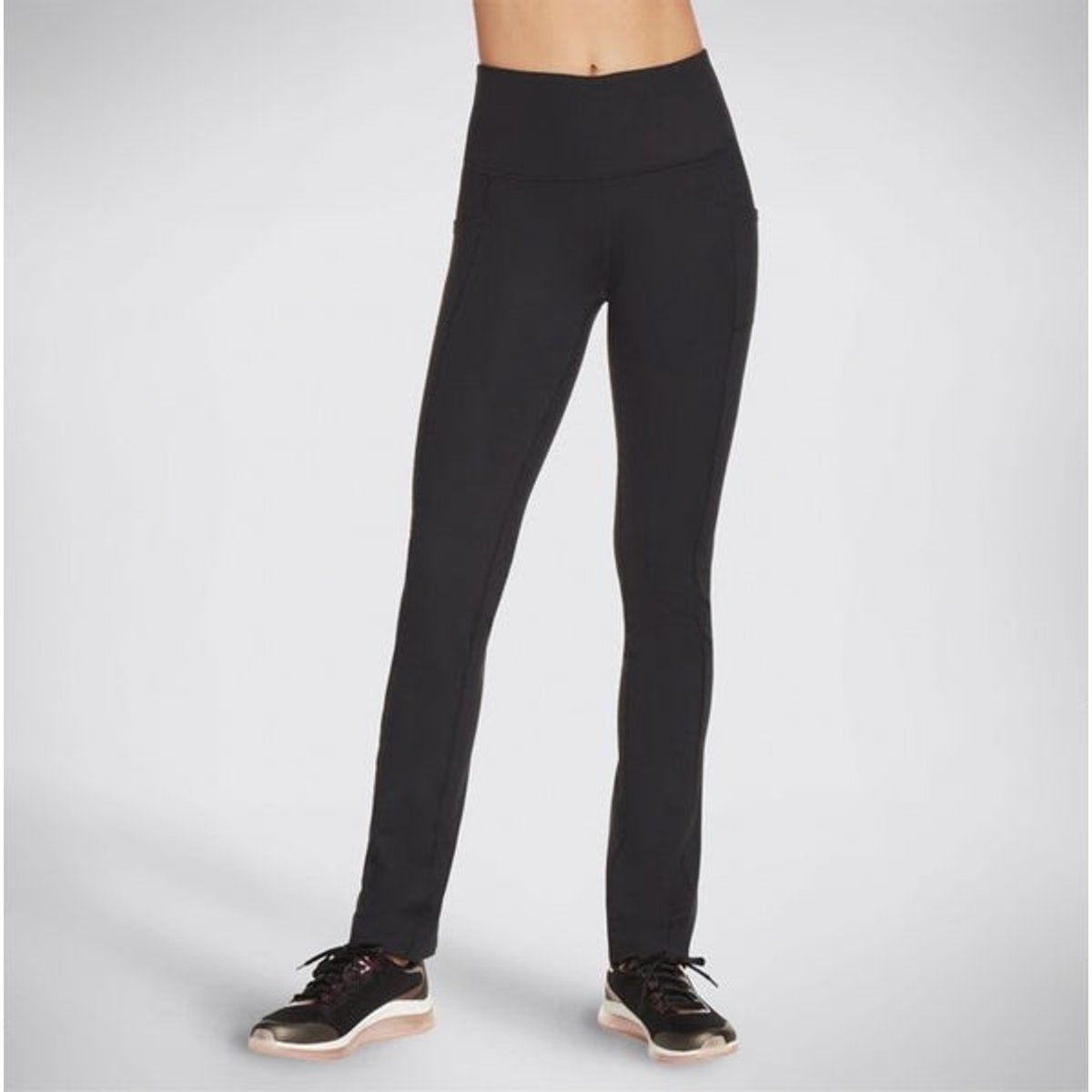 High-Waist Performance-Hose mit geradem Bein