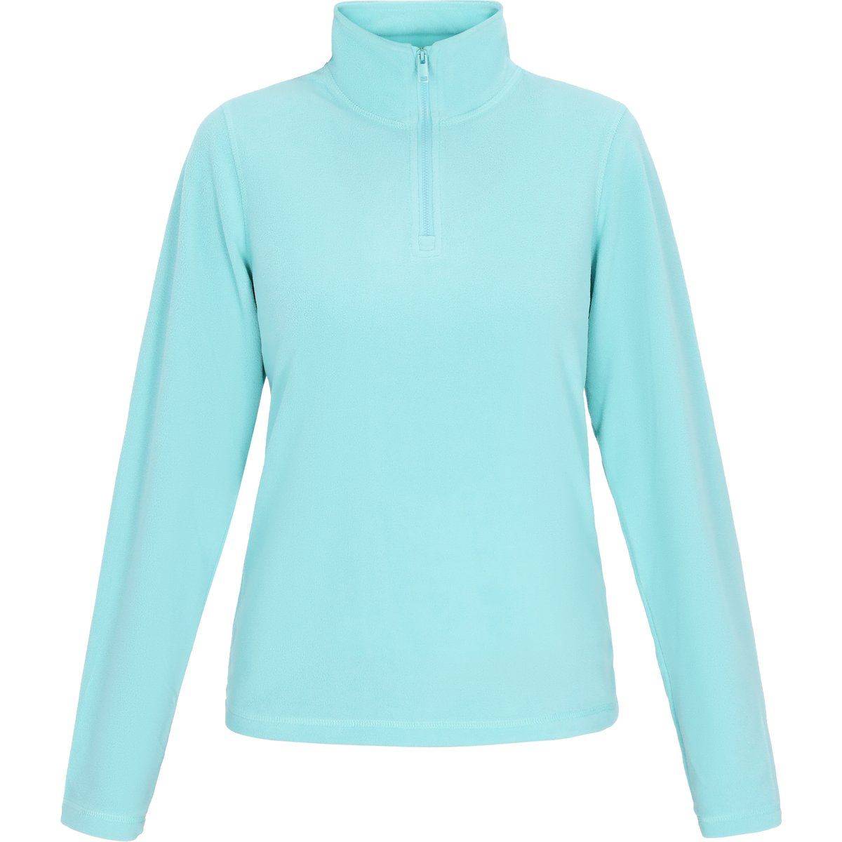 Gemütlicher Halbreißverschluss-Stehkragen-Pullover