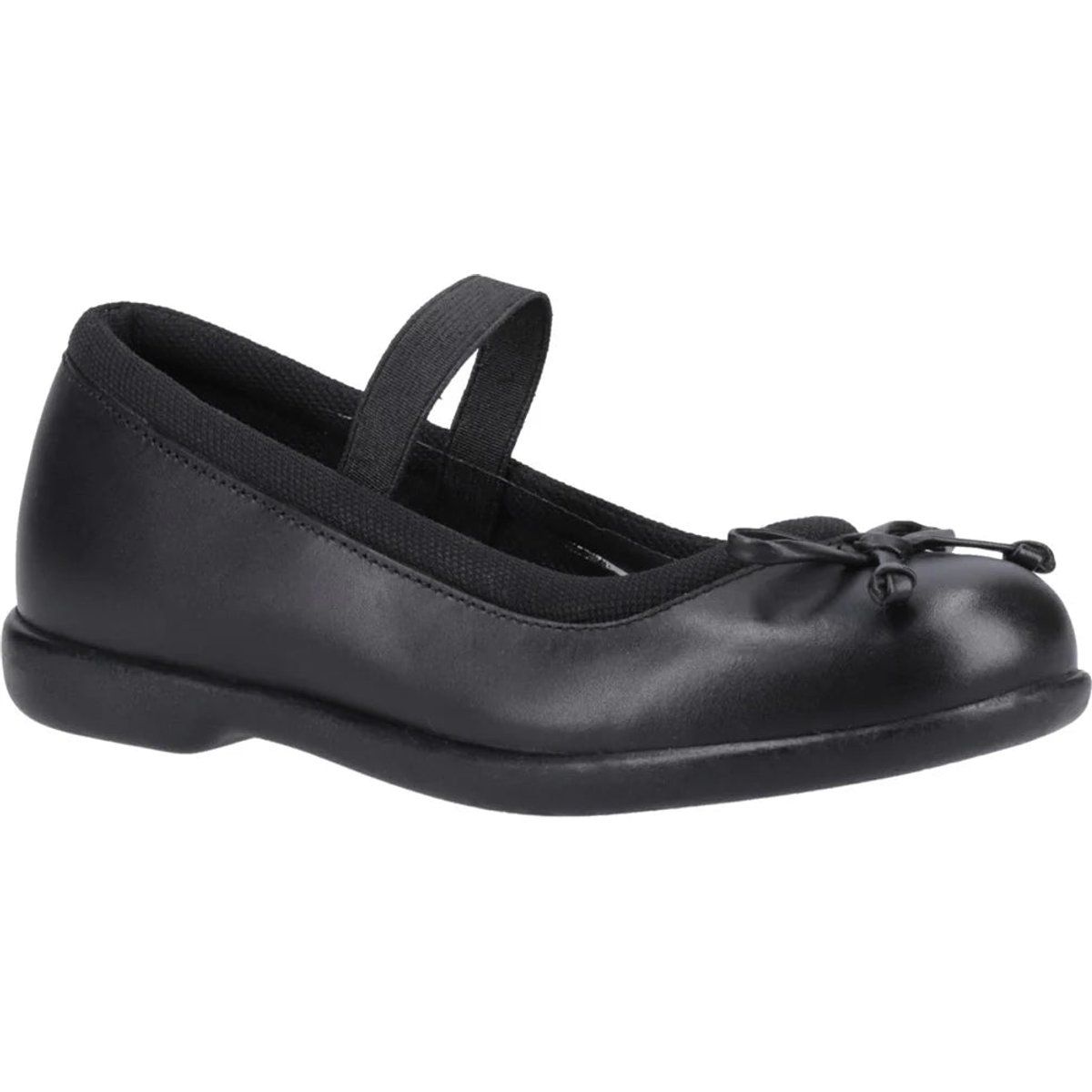 Klassische Mary Jane Lederhalbschuhe