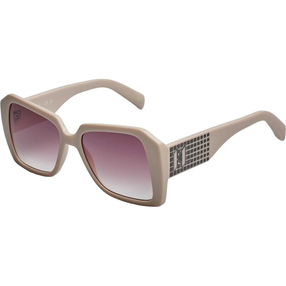 Markante eckige Sonnenbrille