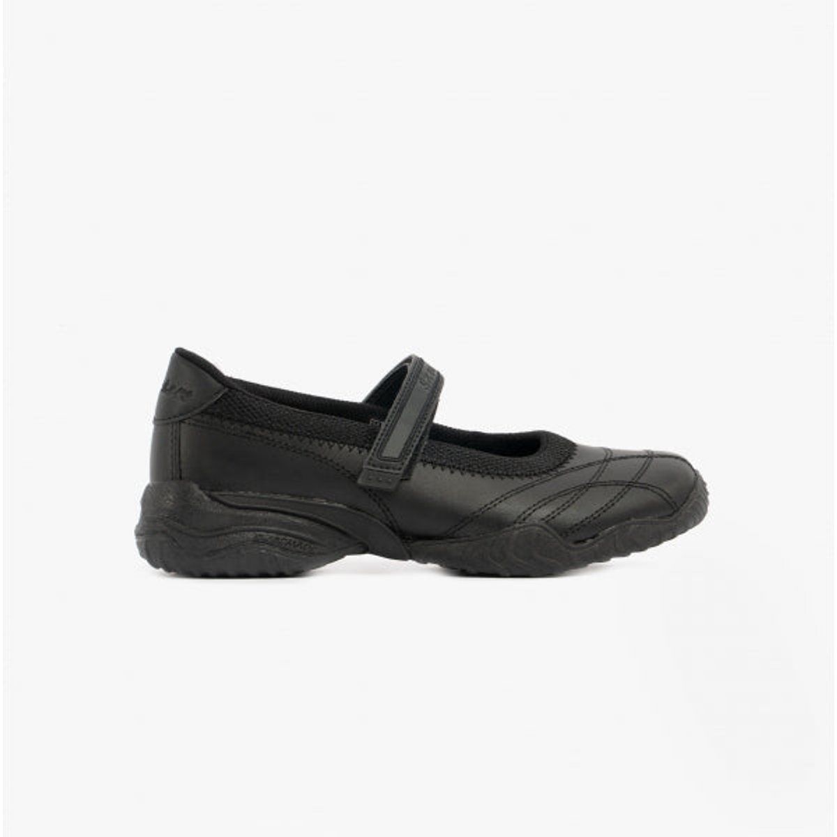 Klassische Mary Jane Leder Schulschuhe