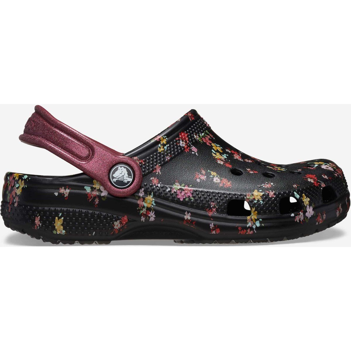 Klassische Clogs mit Ditsy-Blumenmuster