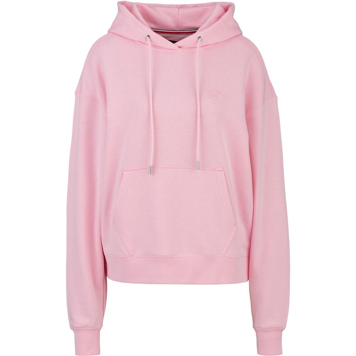 Bestickter Kapuzenpullover mit Logostickerei