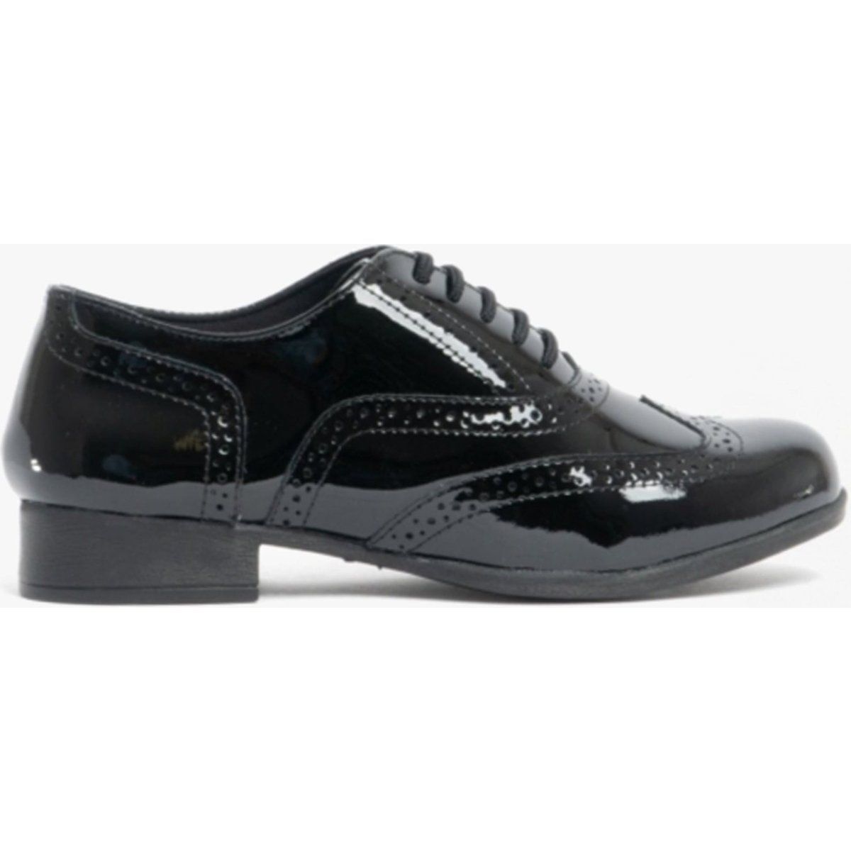 Klassische Polierte Wingtip Brogues