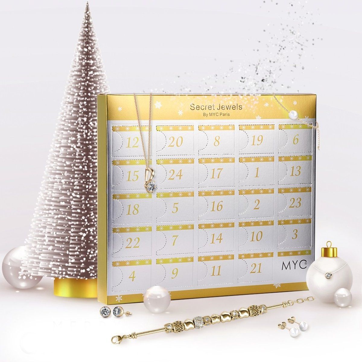 Schmuck- und Charm-Adventskalender