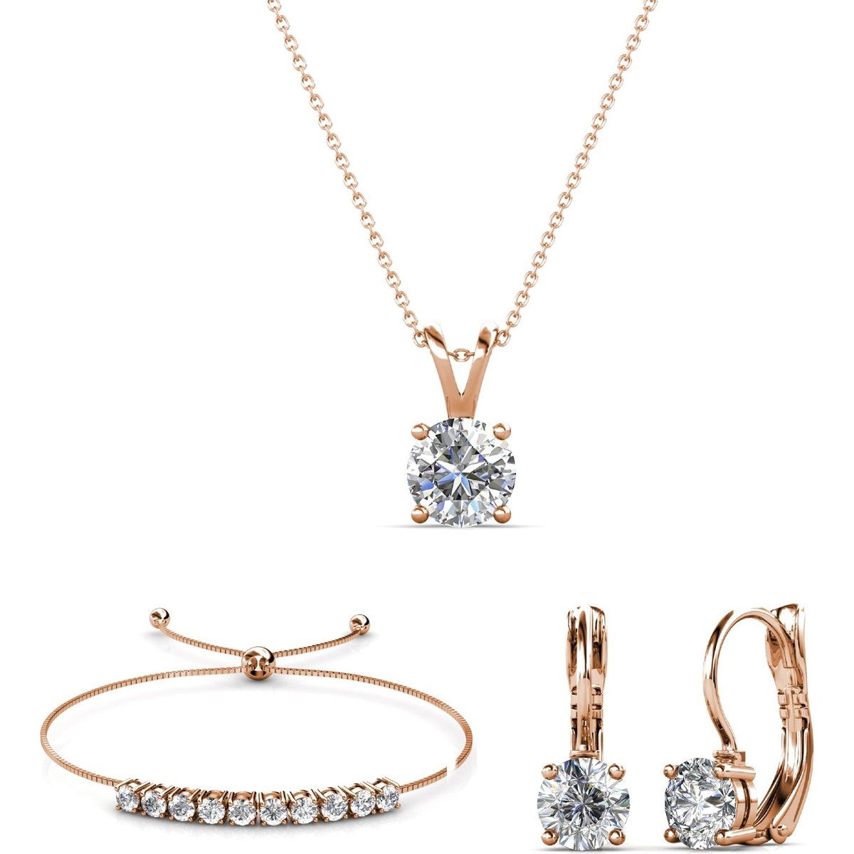 Mia Rundes Vernice Schmuck-Set