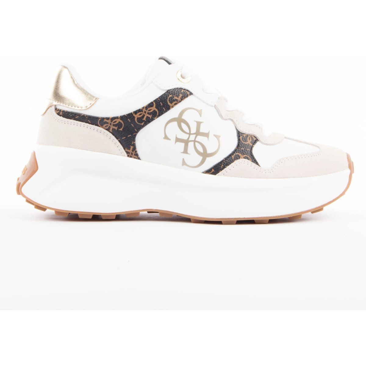 Chunky-Sneaker mit Logo-Plateau