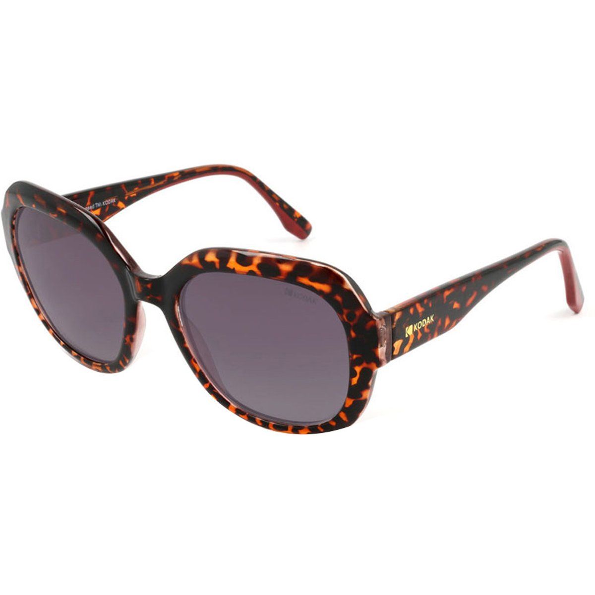 Elegante voluminöse ovale polarisierte Sonnenbrille
