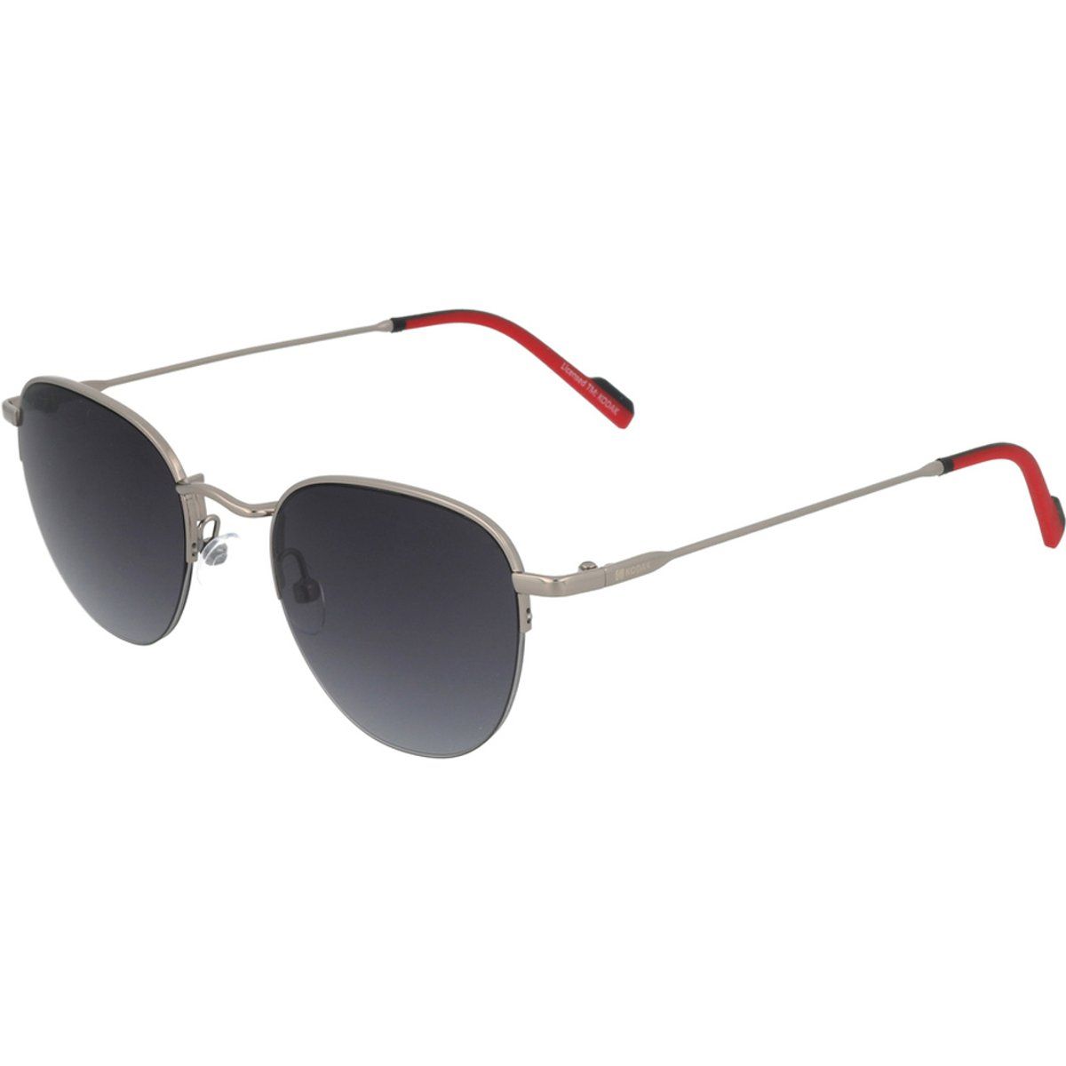 Geometrische ovale polarisierte Metall-Sonnenbrille