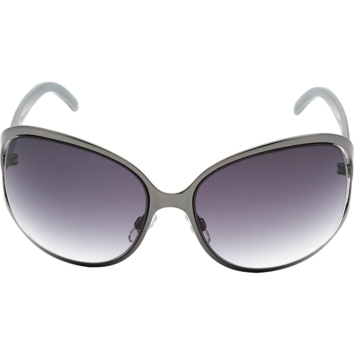 Sonnenbrille mit ovalem Cut-Out-Rahmen