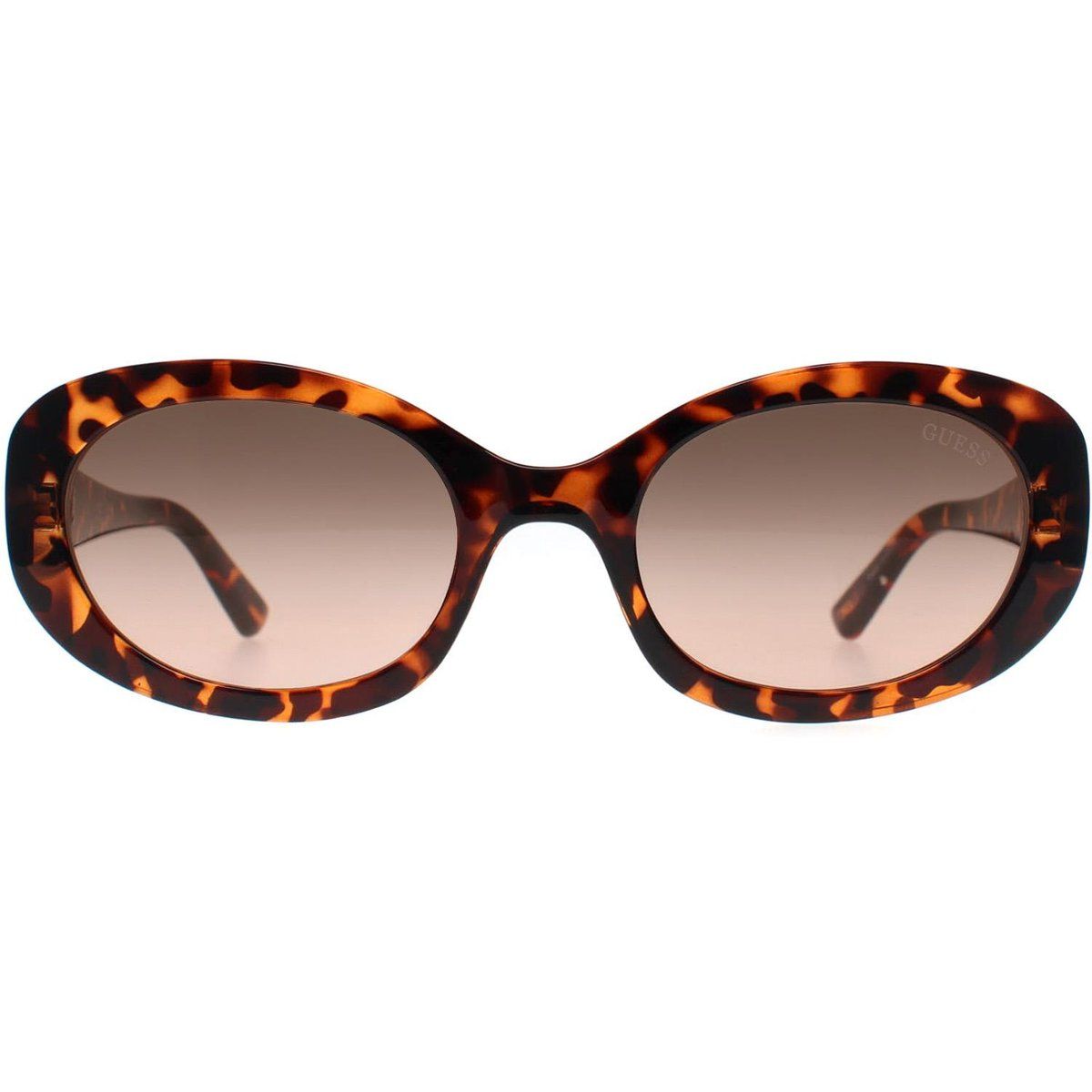 Klassische ovale Sonnenbrille in Schildpatt-Optik