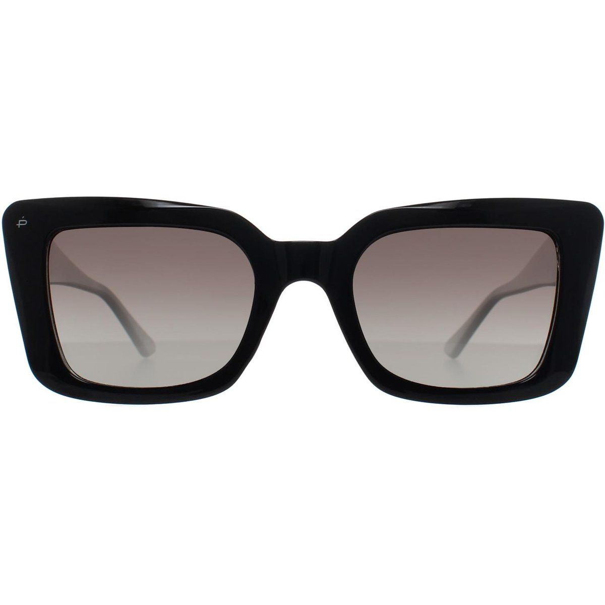 Klobige Cat-Eye-Sonnenbrille mit Verlauf