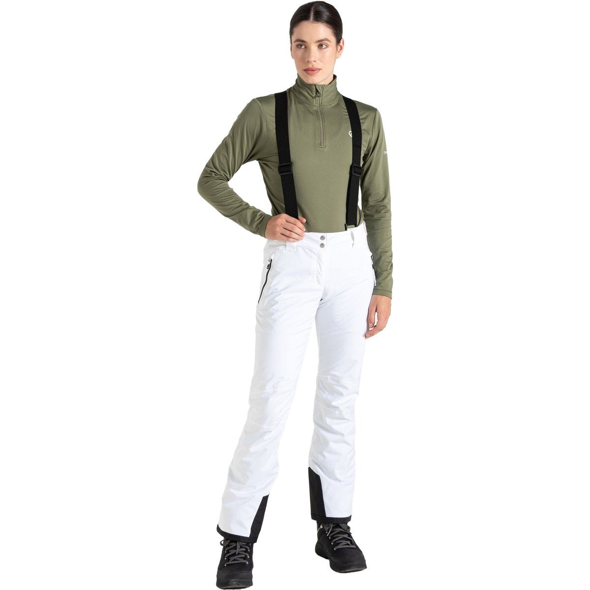 Isolierte High-Waist Schneehose