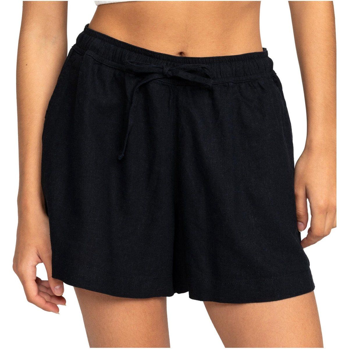 Leichte Bermuda-Shorts mit Kordelzug