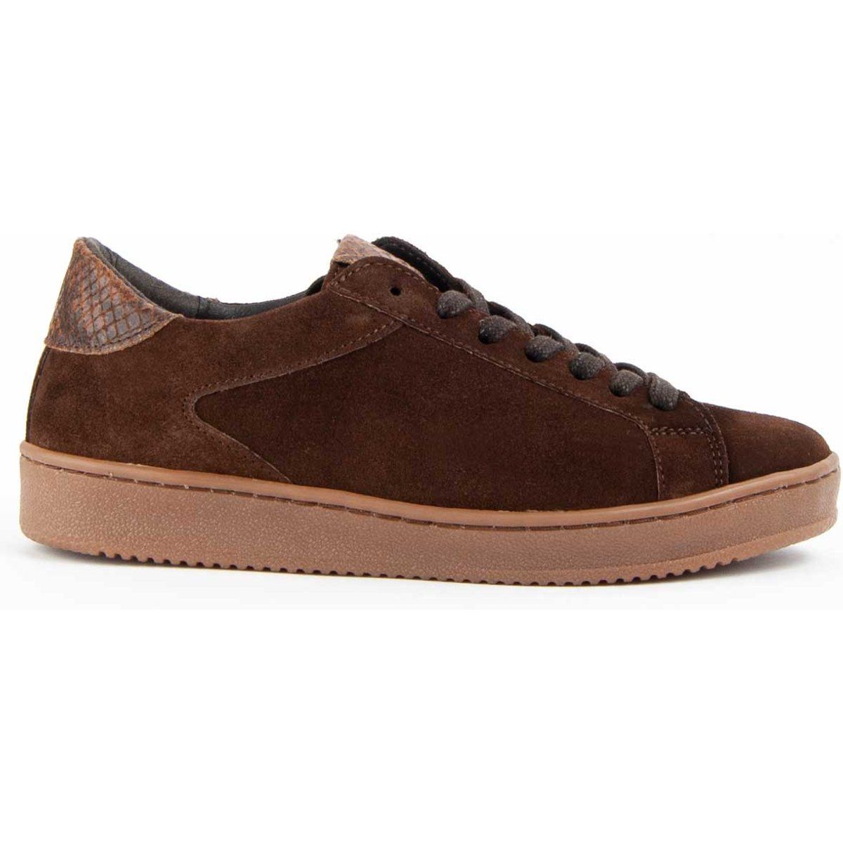 Klassischer Wildleder Low-Top Sneaker
