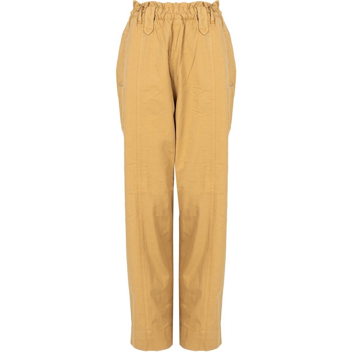 Hose mit hoher Paperbag-Taille