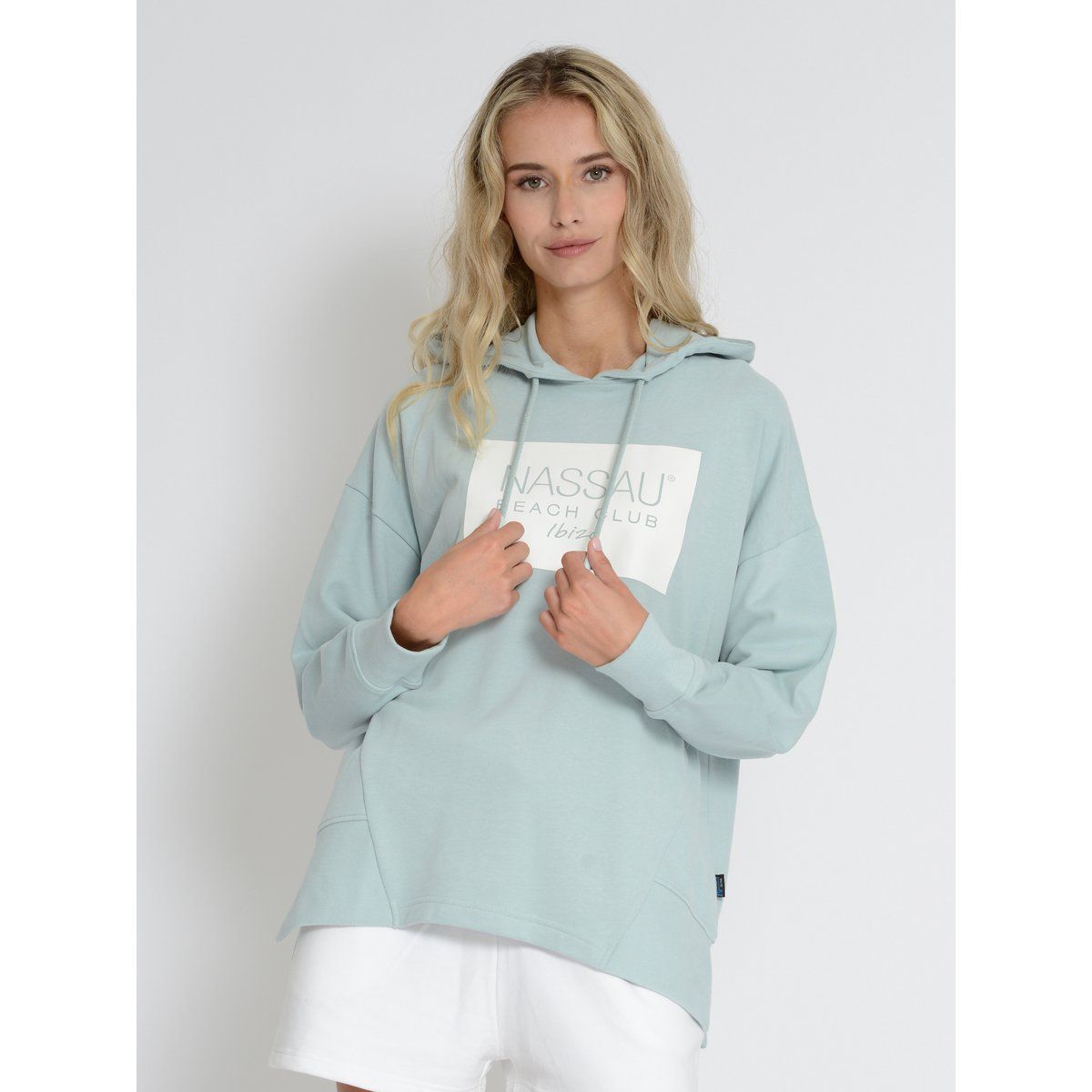 Relaxter Hoodie mit Grafik-Print