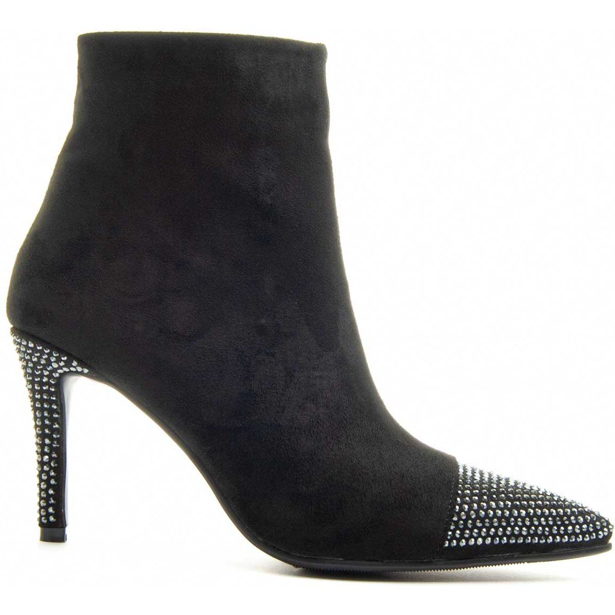 Mit Strass verzierte spitze Stilettos