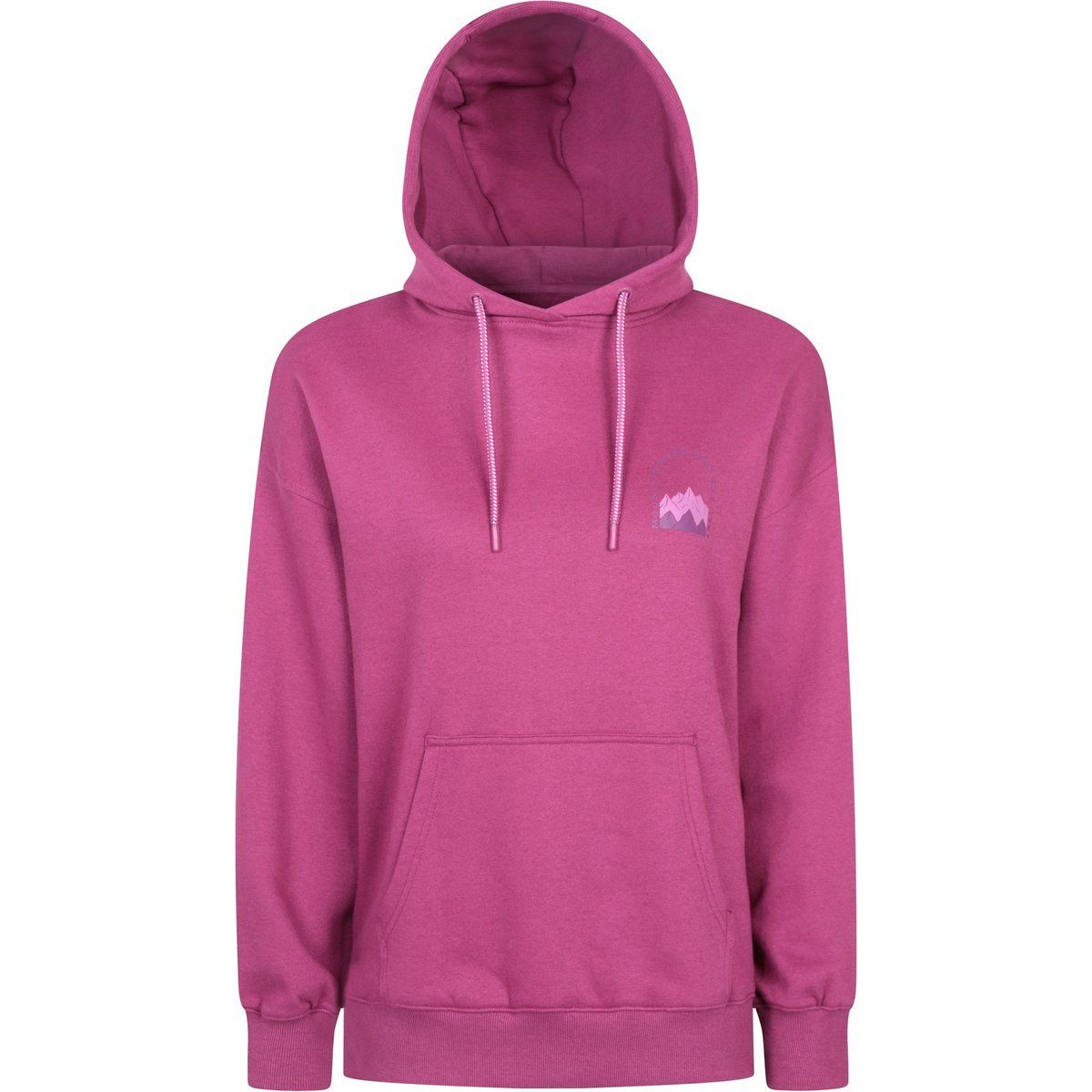 Kapuzenpullover mit Bergmotiv