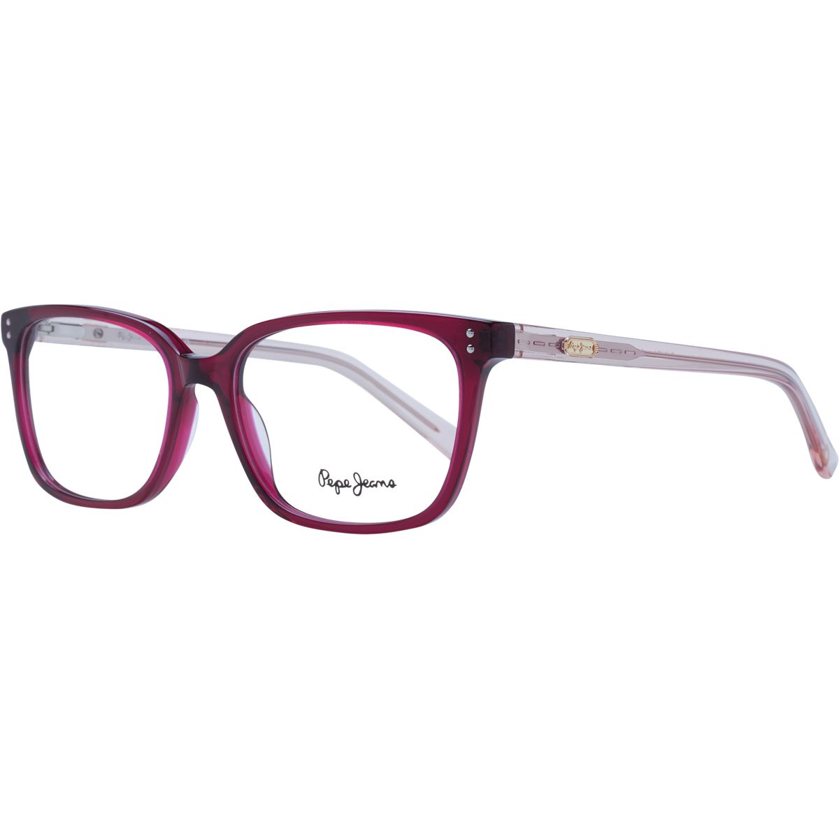 Moderne rechteckige Vollrandbrille